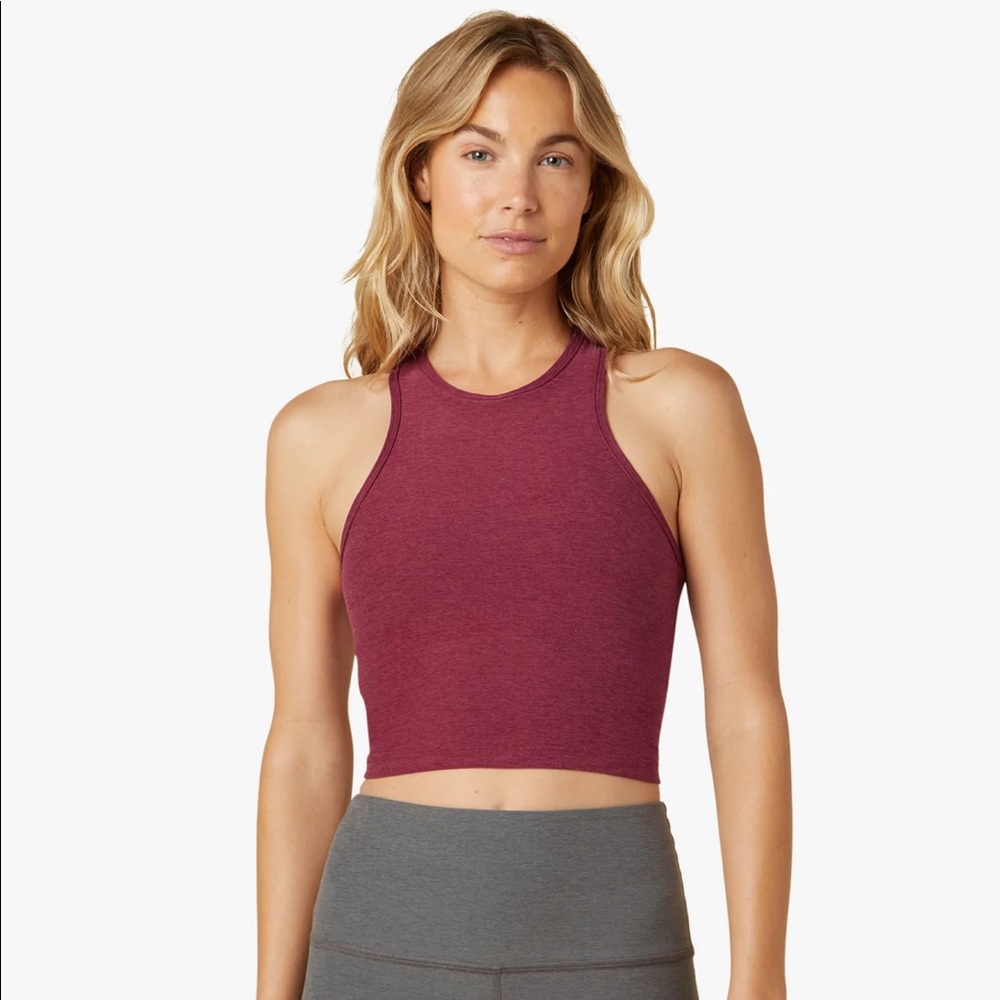 Beyond Yoga Spacedye Focus Cropped Tank top
